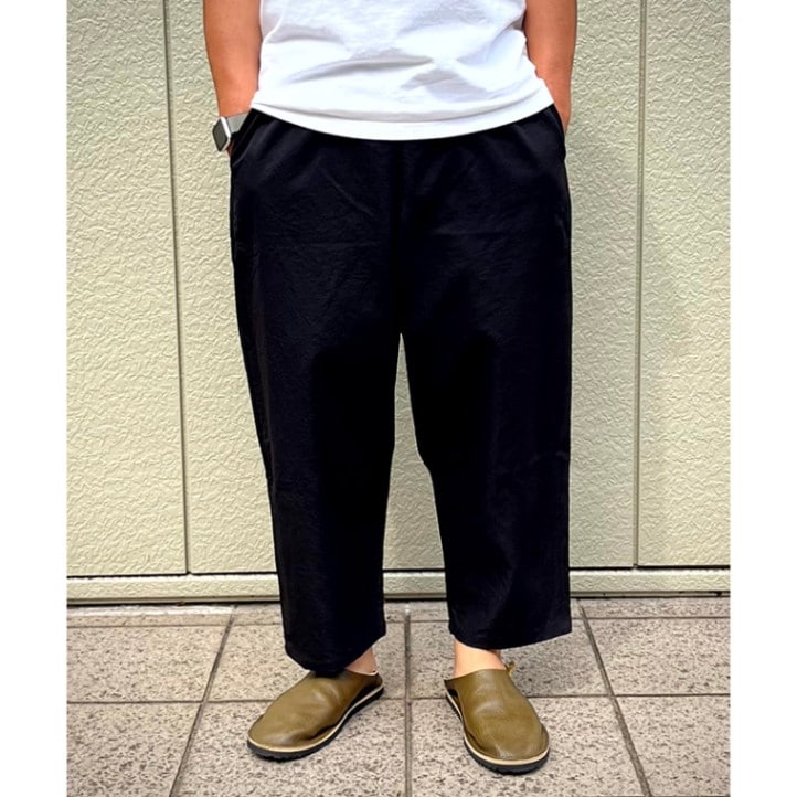 voiry SUNDAY PANTS-A BLACK [ヴォイリー]