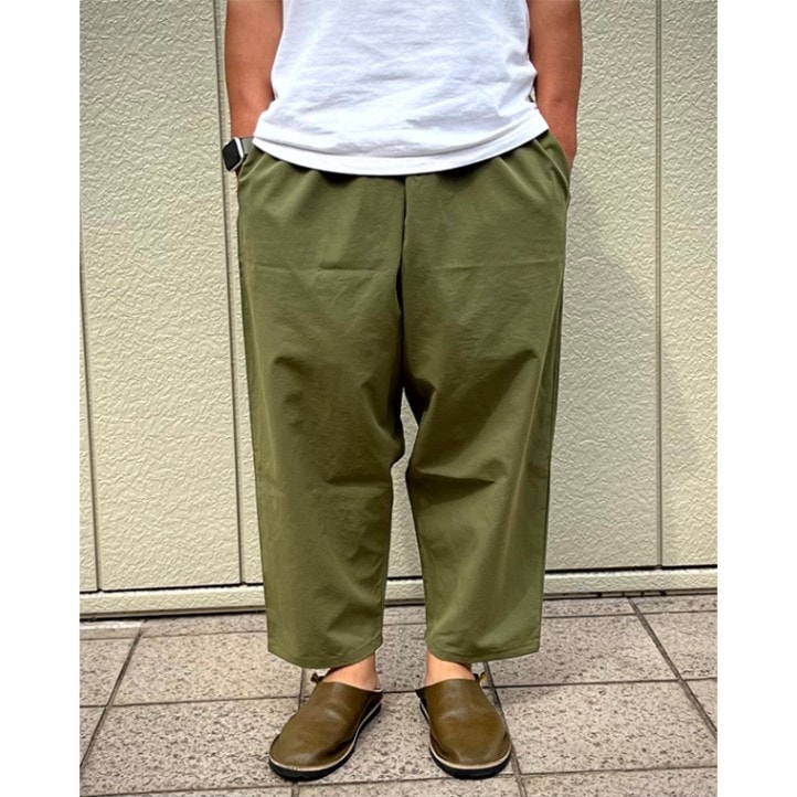 voiry SUNDAY PANTS-A KHAKI [ヴォイリー]