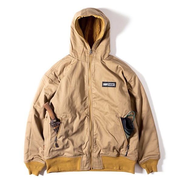 Grip Swany FP Reversible Boa Parka Coyote×Coyote [グリップスワニー]