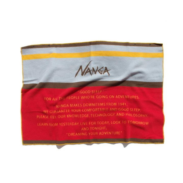 NANGA NANGA TRADITIONAL BLANKET VIRIDIAN 140cm x 100cm [ナンガ]