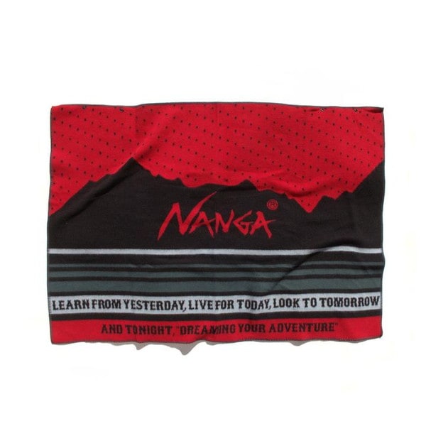 NANGA STARRY SKY BLANKET RED SKY 140cm x 100cm [ナンガ]