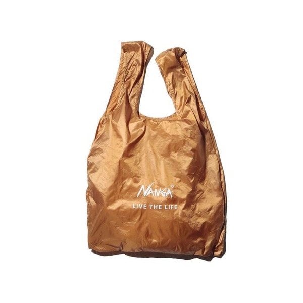 NANGA Nanga Pocketable Eco Bag(Live The Life) GLD [ナンガ]