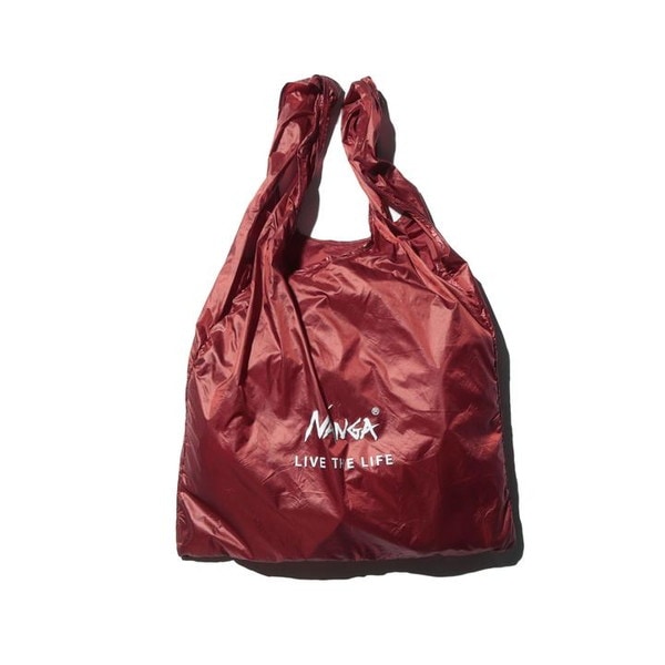 NANGA Nanga Pocketable Eco Bag(Live The Life) BRD [ナンガ]
