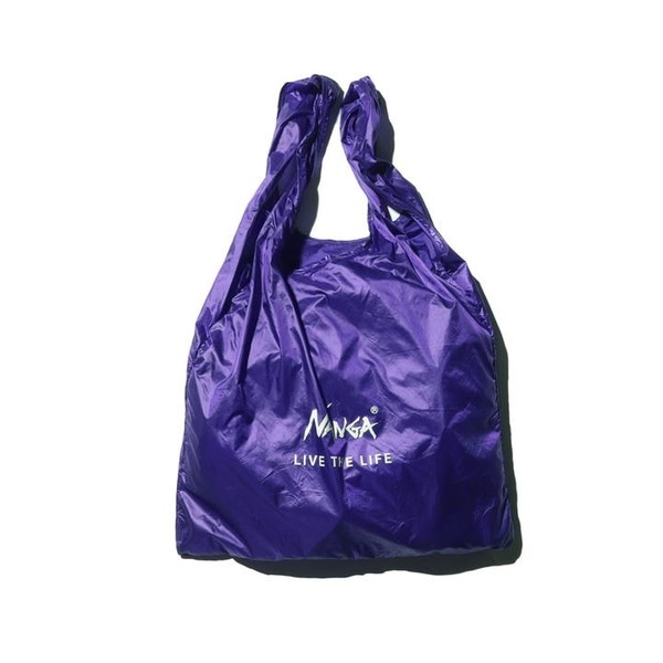 NANGA Nanga Pocketable Eco Bag(Live The Life) PUR [ナンガ]