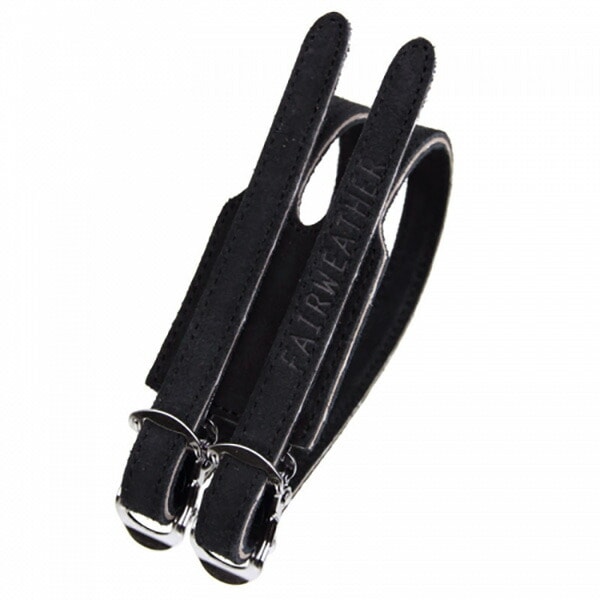 [最短当日出荷] FAIRWEATHER double strap black [フェアウェザー]