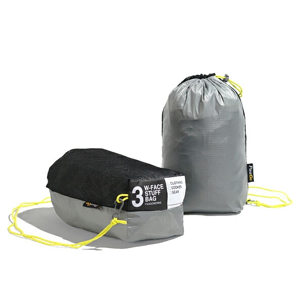 PaaGoWORKS W-FACE スタッフバッグ 3 グレー [パーゴワークス]