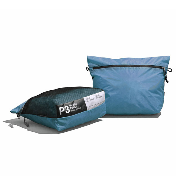 [当日出荷可][20%OFF] PaaGoWORKS W-FACE ポーチ 3 ブルー [パーゴワークス]