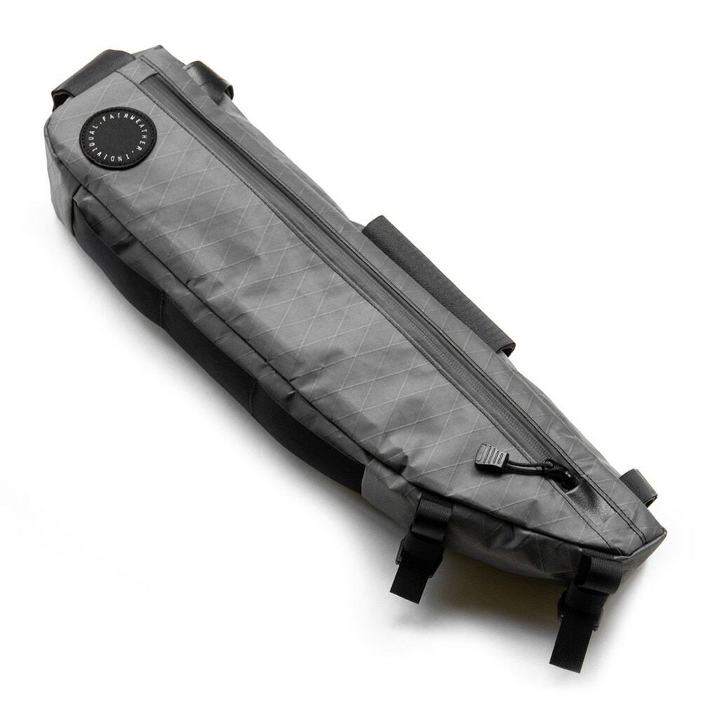 ILE frame bag x-pac/grey フレームバッグ FAIRWEATHER frame bag x-pac/gray [フェアウェザー]