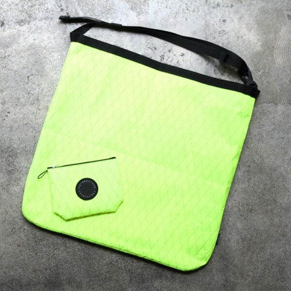 FAIRWEATHER packable sacoche x-pac/flash yellow [フェアウェザー]