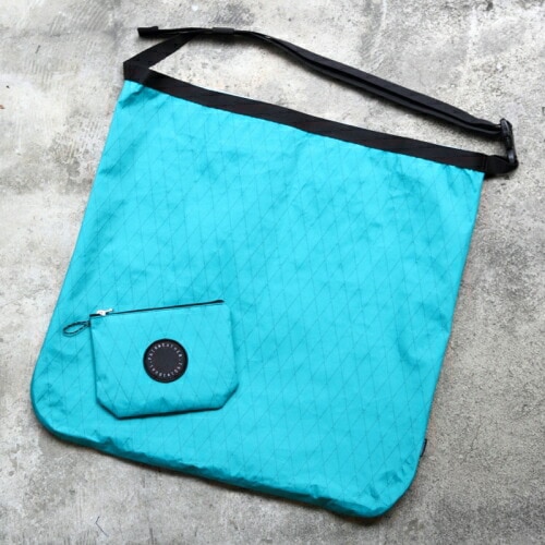 FAIRWEATHER packable sacoche x-pac/teal [フェアウェザー]