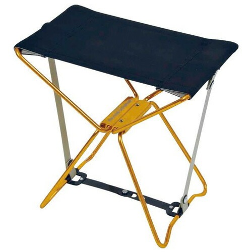 り*ん様 アンディロンダック　マイクロチェア　ゴールド×ブラック ADIRONDACK マイクロチェア ゴールドフレーム ブラック [アディロンダック]