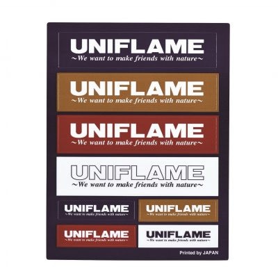 [当日出荷可][20%OFF] UNIFLAME UFステッカー コンボ [ユニフレーム]