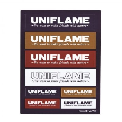 [当日出荷対応 平日12:00まで] UNIFLAME UFステッカー コンボ [ユニフレーム]