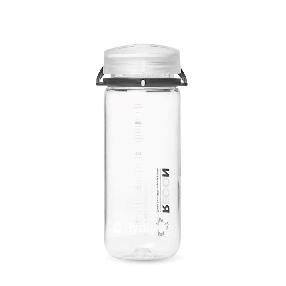 HydraPak リーコン ツイスト＆シップ 500ml ホワイト（クリア／ブラック＆ホワイト） [ハイドラパック]