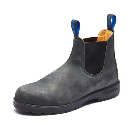 Blundstone Warn & Dry オイルレザー ラスティックブラック [ブランドストーン]