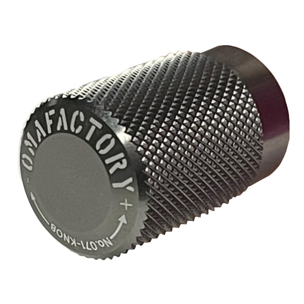 OMA FACTORY OMA.KNOB-No.071 GUN METALLIC