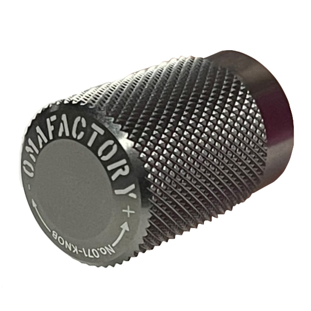 OMA FACTORY OMA.KNOB-No.062 GUN METALLIC