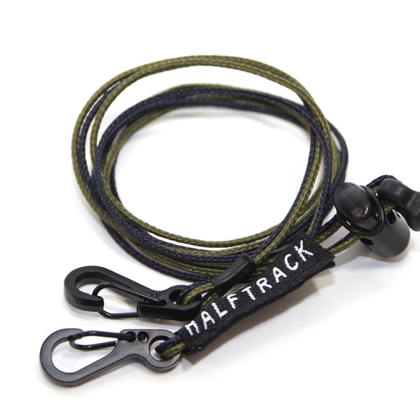 HALF TRACK PRODUCTS Mask Strap Olive x Black [ハーフトラックプロダクツ]