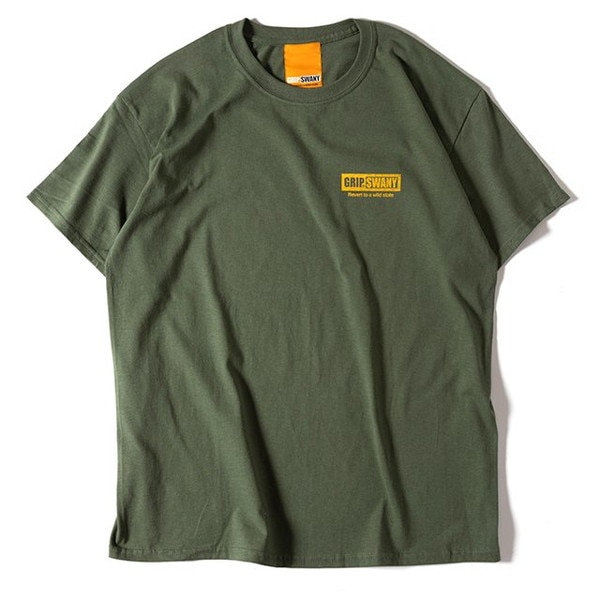 Grip Swany GS Logo Tee Military Green [グリップスワニー]