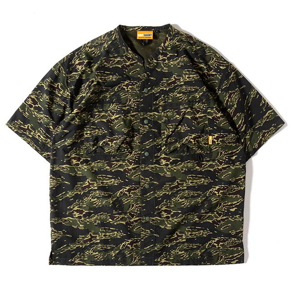 Grip Swany Supplex Camp Shirt 3.0 GS Tiger Camo [グリップスワニー]