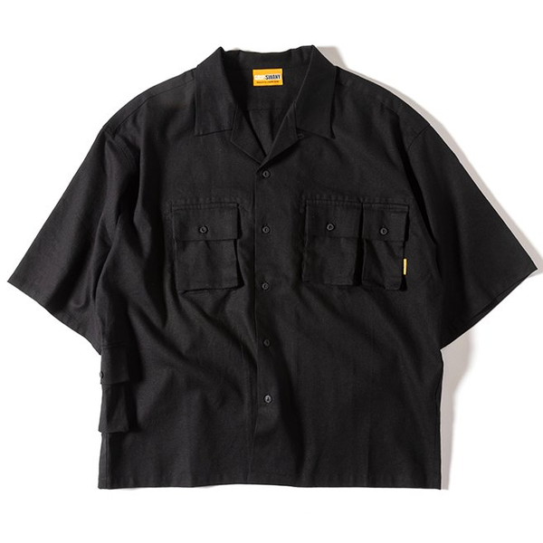 Grip Swany Camp Hemp Shirt 2.0 Black [グリップスワニー]