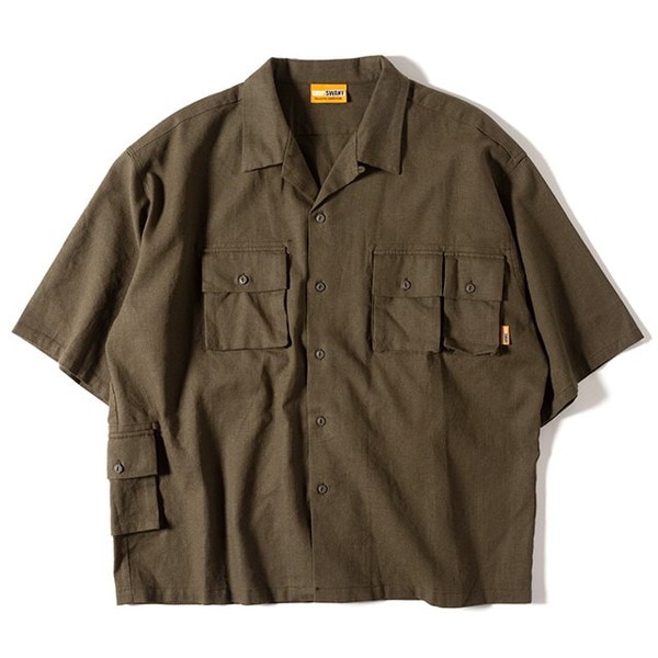 Grip Swany Camp Hemp Shirt 2.0 Olive [グリップスワニー]