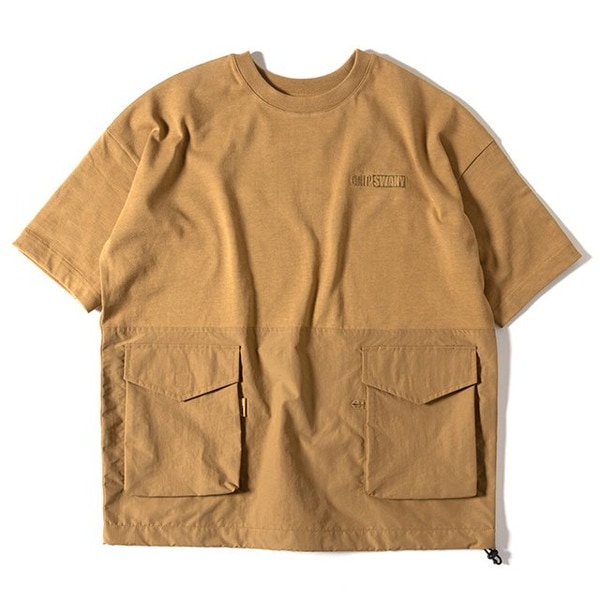Grip Swany Womens Gear Tee Shirt Dark Coyote [グリップスワニー]