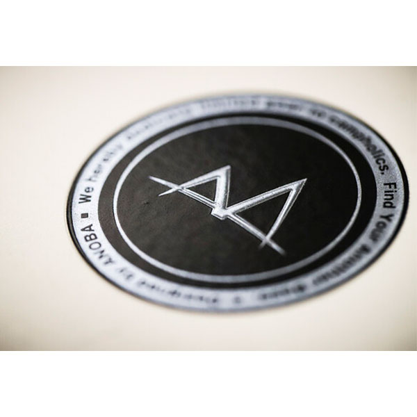 ANOBA ANOBA MAKIE STICKER ブラック [アノーバ]