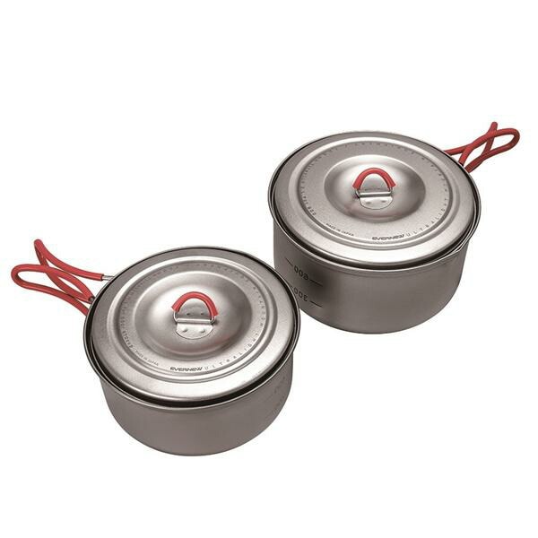 EVERNEW Ti U.L. Pot set 600 & 900 [エバニュー]