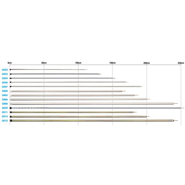 CAMPAL JAPAN ALアップライトポール 150cm（3本継） [キャンパルジャパン]