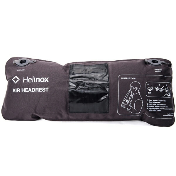 Helinox エアーヘッドレスト ブラック/チャコール [ヘリノックス]