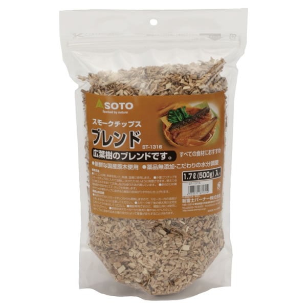 [当日出荷可][30%OFF] SOTO スモークチップス ブレンド [ソト]