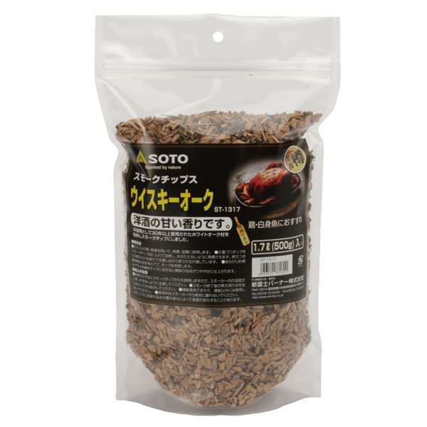 [当日出荷可] SOTO スモークチップス ウイスキーオーク [ソト]