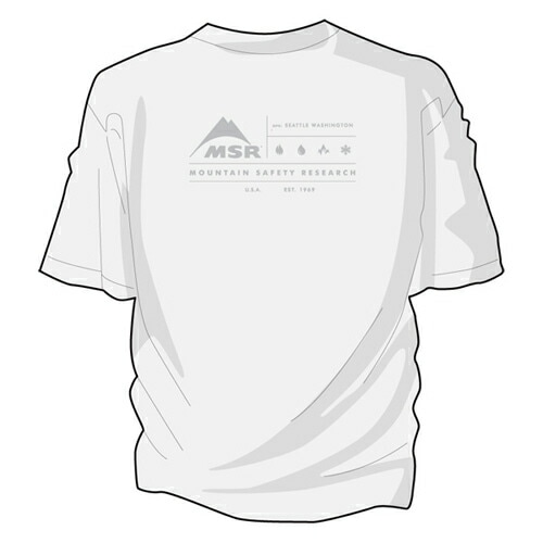 MSR ICON T-SHIRT ホワイト [エムエスアール]