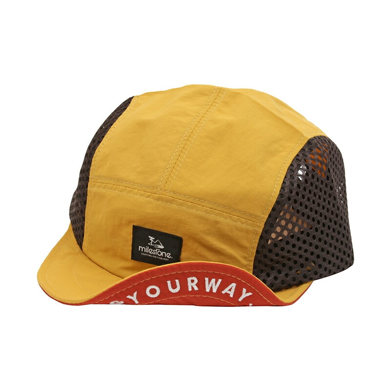 milestone オリジナルキャップ Original Cap MSC-010 MUSTARD/BROWN [マイルストーン]