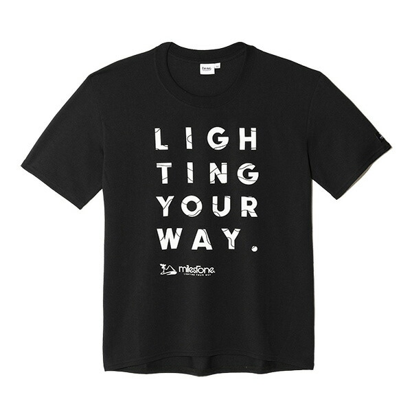 milestone Tシャツ BLACK [マイルストーン]