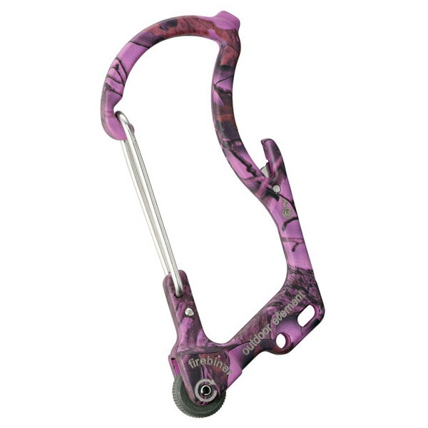 [35%OFF] OUTDOOR ELEMENT ファイヤービナー カモ マゼンタ [アウトドアエレメント]