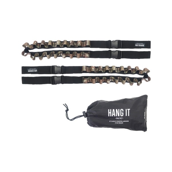 POST GENERAL ハングイット PACK2 ブラック [ポストジェネラル]
