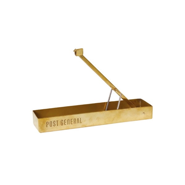 POST GENERAL ブラス モスキートコイルホルダー [ポストジェネラル]