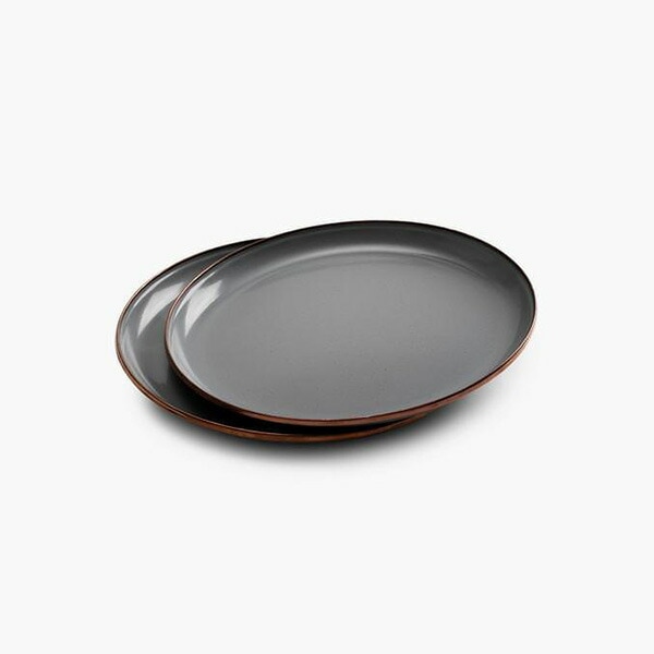 [30%OFF] Barebones Living エナメル 8インチ サラダプレート 2枚セット [ベアーボーンズリビング]