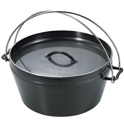 付属品多数UNIFLAME ダッチオーブン 12インチ スーパーディープ　廃盤 UNIFLAME UFダッチオーブン12インチ [ユニフレーム]