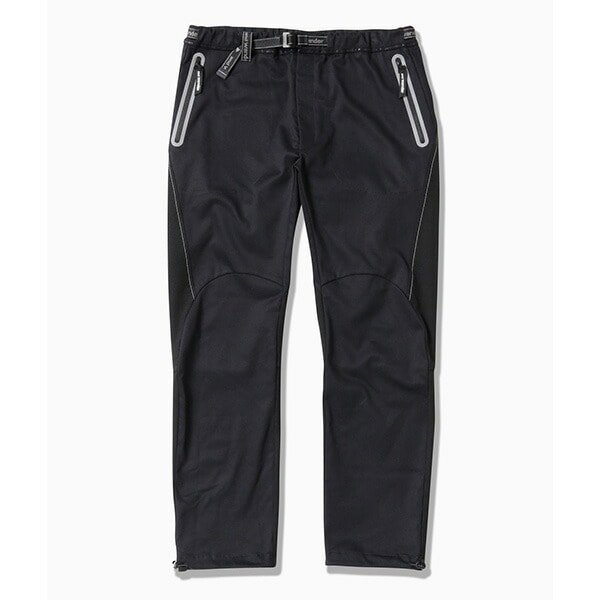 and wander air hold pants black [アンドワンダー]