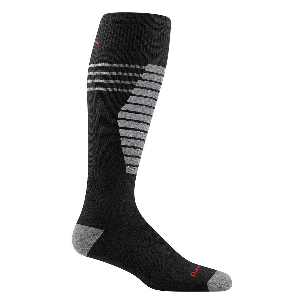 DARN TOUGH Edge Thermolite OTC Midweight with Cushion w/ Padded Shin Black [ダーンタフ]