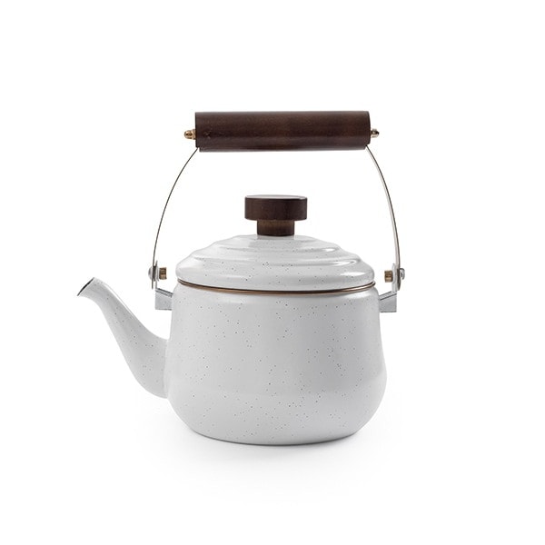 Barebones Living エナメルティーポット エッグシェル [ベアーボーンズリビング]