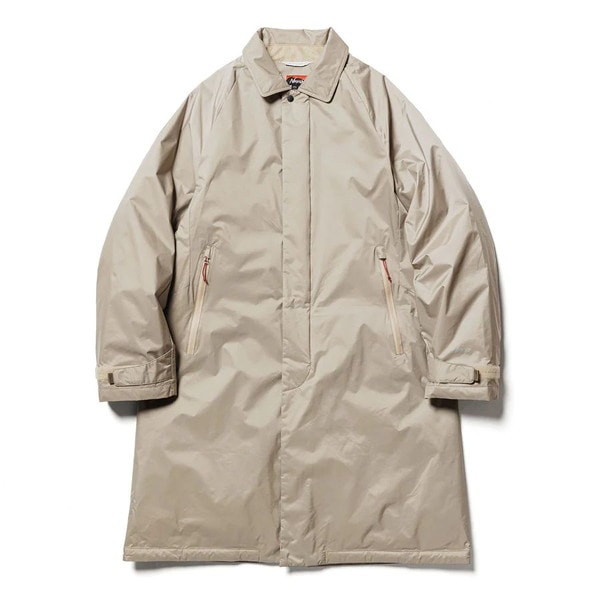 NANGA AURORA SOUTIEN COLLAR COAT (MEN) BEG [ナンガ]