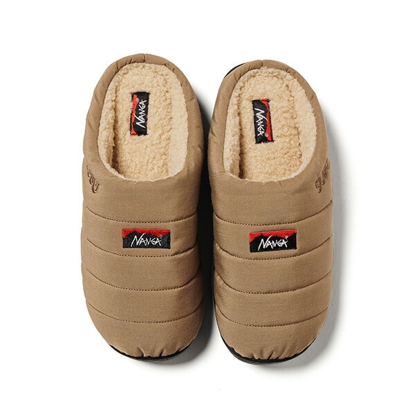 NANGA NANGA×SUBU TAKIBI WINTER SANDAL BEG [ナンガ]