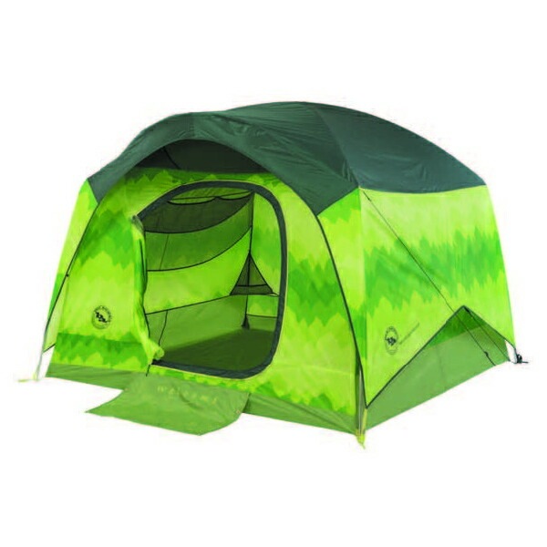 新品 未使用 BIG AGNES ビッグハウス6デラックス ビッグテント6人用② BIG AGNES ビッグハウス6デラックス（プリント） グリーンリーフ