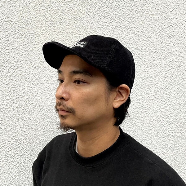 DONTRA BUDDHA ダック3 コーデュロイ ワイヤー 黒 60センチ [ドントラブッタ]