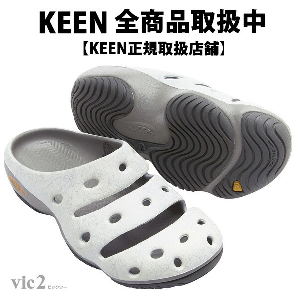 KEEN Mens Yogui Arts HawaiiFlowerSilver [キーン]