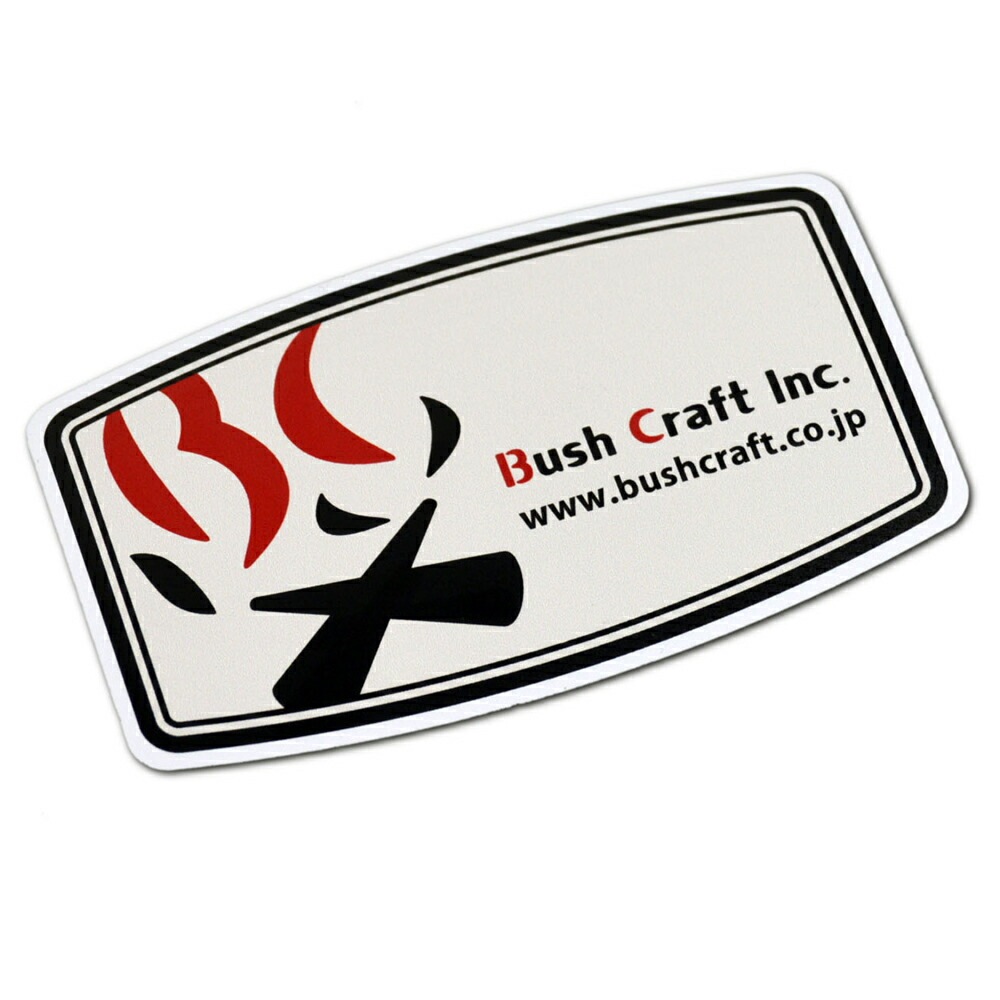 Bush Craft Bush Craft Inc. ブランドステッカー [ブッシュクラフト]